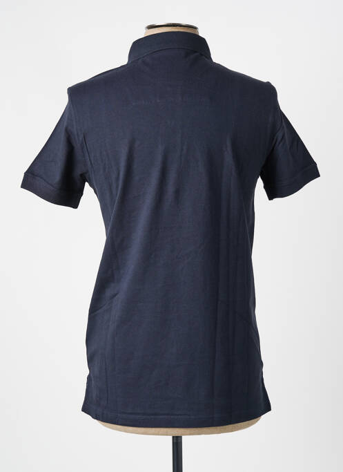 Polo stretch manches courtes bleu AERONAUTICA homme