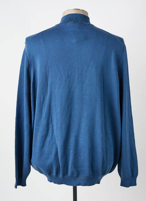 Gilet manches longues bleu HUGO BOSS homme