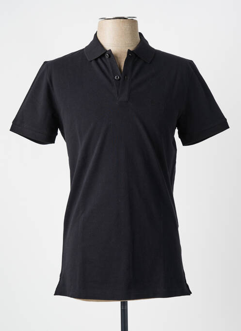 Polo noir HUGO BOSS homme