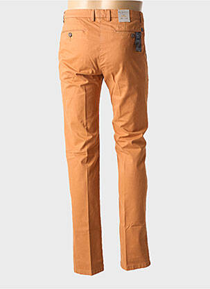 Pantalon chino tissage popeline taille normale orange BUGATTI homme