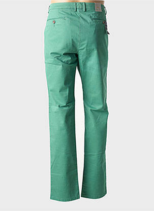 Pantalon chino tissage popeline taille normale vert BUGATTI homme