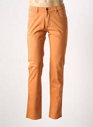 Pantalon slim stretch taille normale orange BUGATTI homme