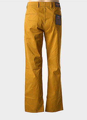 Pantalon chino tissage popeline taille normale jaune HUGO BOSS homme