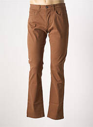 Jeans coupe slim stretch taille normale marron EDEN PARK homme
