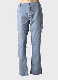 Pantalon chino tissage popeline taille normale gris HUGO BOSS homme