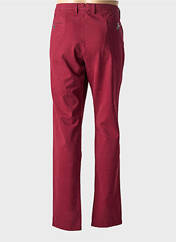 Pantalon chino rouge BRUNO SAINT HILAIRE homme seconde vue