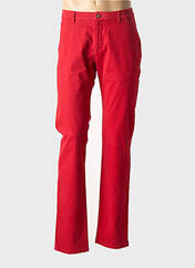 Pantalon chino rouge BUGATTI homme seconde vue