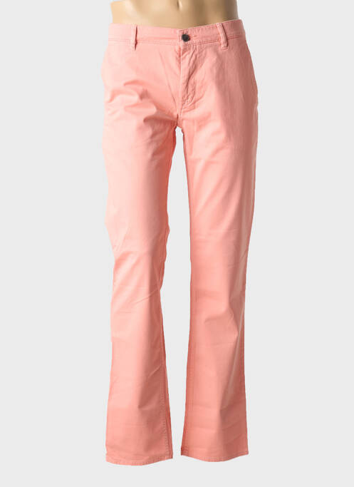 Pantalon chino stretch taille normale orange HUGO BOSS homme