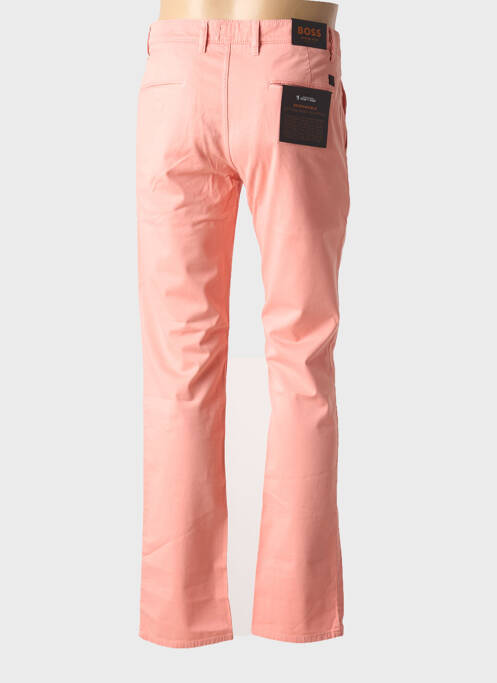 Pantalon chino stretch taille normale orange HUGO BOSS homme