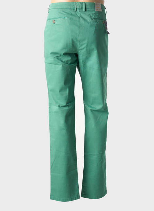 Pantalon chino tissage popeline taille normale vert BUGATTI homme