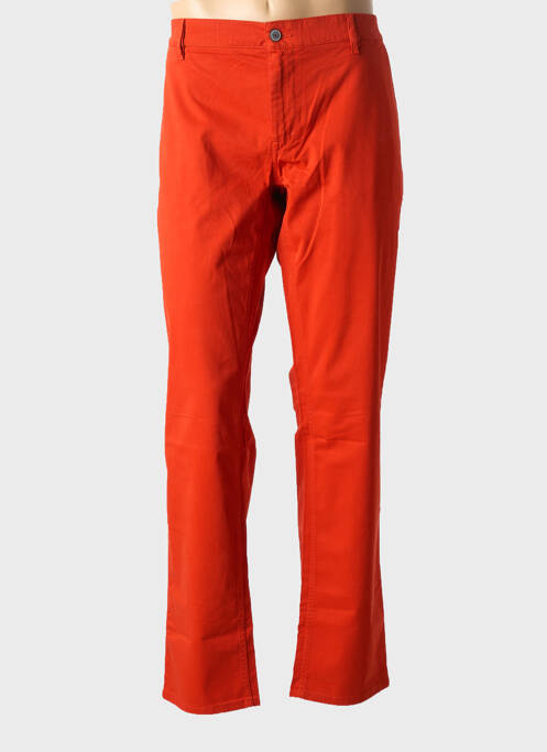Pantalon chino tissage popeline taille normale orange HUGO BOSS homme