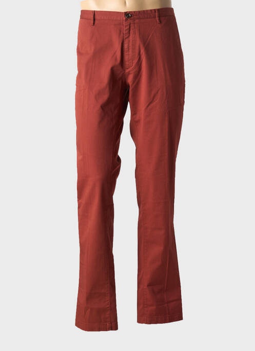 Pantalon chino stretch taille normale orange HUGO BOSS homme