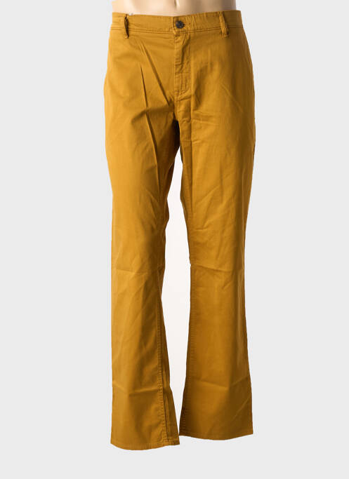 Pantalon chino tissage popeline taille normale jaune HUGO BOSS homme