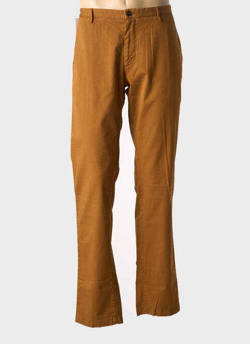Pantalon chino stretch taille normale marron HUGO BOSS homme