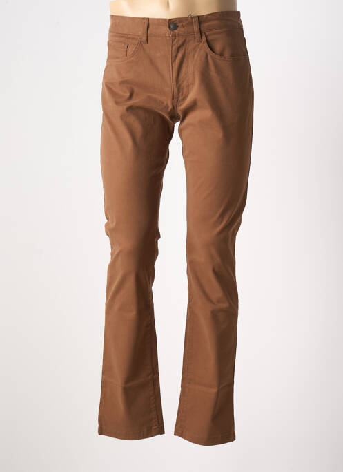 Jeans coupe slim stretch taille normale marron EDEN PARK homme