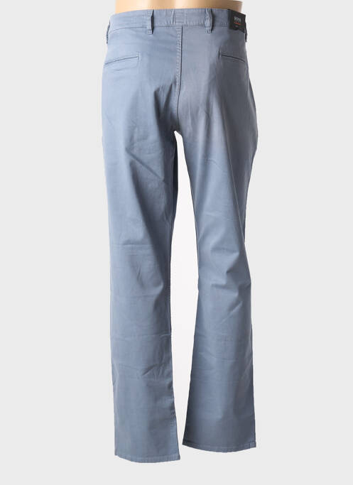 Pantalon chino tissage popeline taille normale gris HUGO BOSS homme