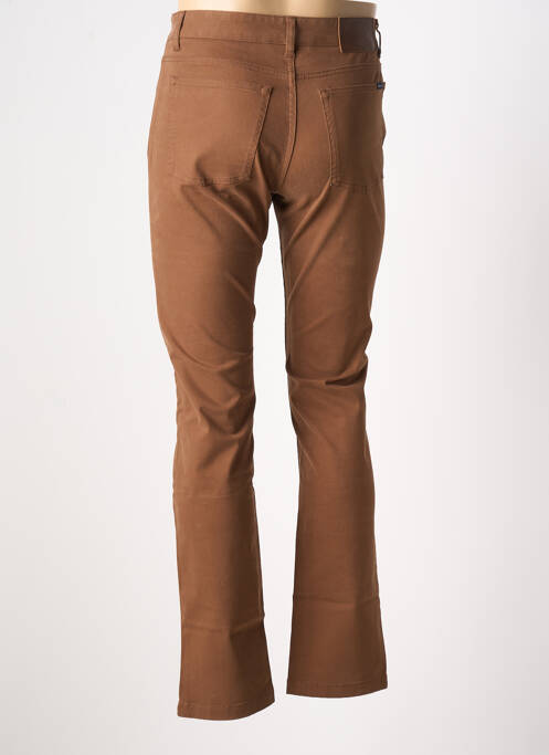 Jeans coupe slim marron EDEN PARK homme