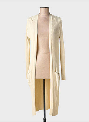 Gilet manches longues stretch beige SITA MURT femme