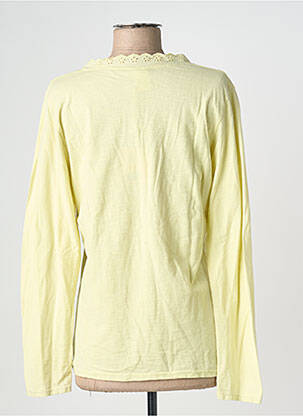 T-shirt manches longues manches longues jaune WIYA femme