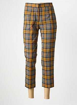Pantalon 7/8 taille haute taille haute orange DIXIE femme