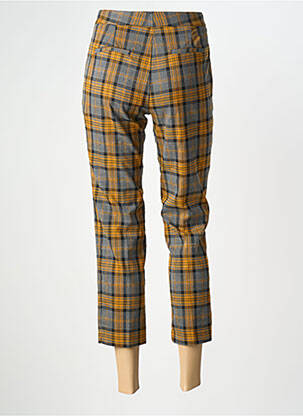 Pantalon 7/8 taille haute taille haute orange DIXIE femme