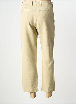 Pantalon 7/8 taille à pinces taille normale vert FIVE femme