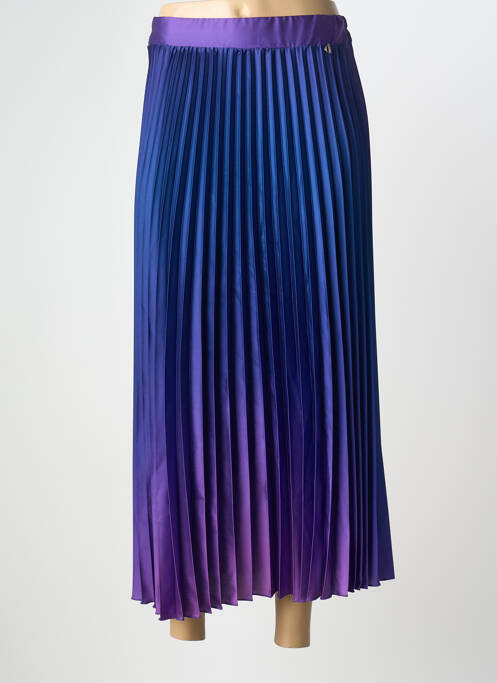 Jupe longue bleu DIXIE femme