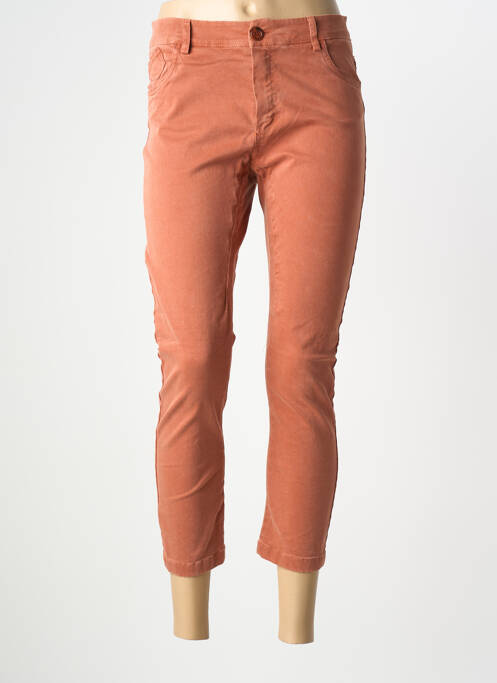 Pantalon 7/8 orange BANDITAS FROM MARSEILLE femme