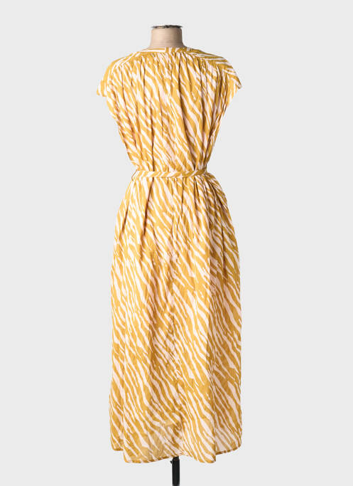 Robe longue jaune MKT STUDIO femme