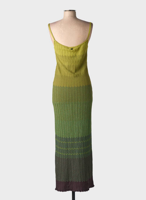 Robe longue vert DIXIE femme