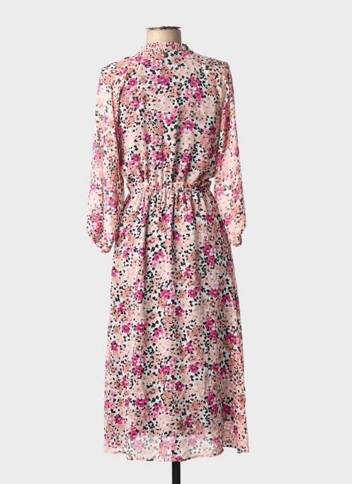 Robe mi-longue rose LIU JO femme