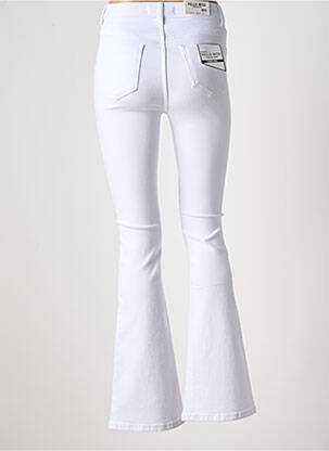 Jean coupe flare stretch taille normale blanc HELLO MISS femme