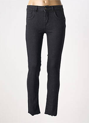 Jeans coupe slim stretch taille normale noir KOCCA femme