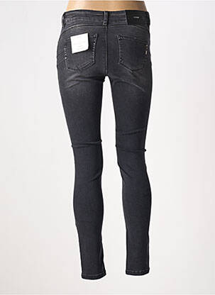 Jeans coupe slim stretch taille normale noir FRACOMINA femme