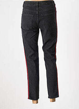 Jeans coupe slim sélection denim taille haute noir MINIMUM femme