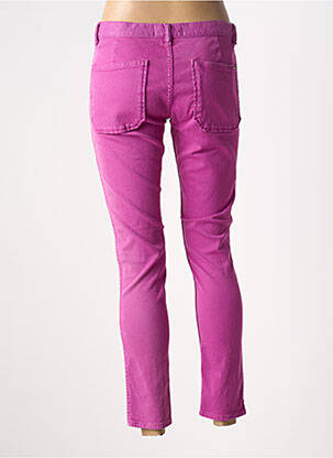 Jeans coupe slim stretch taille normale violet clair ACQUAVERDE femme