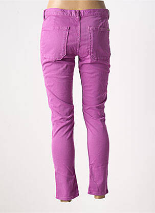 Jeans coupe slim stretch taille normale violet ACQUAVERDE femme