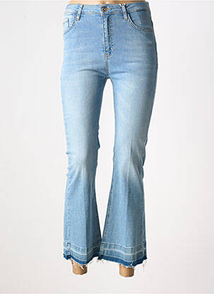 Jean coupe flare stretch taille normale bleu KOCCA femme