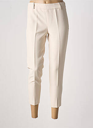 Pantalon 7/8 stretch taille normale beige KOCCA femme