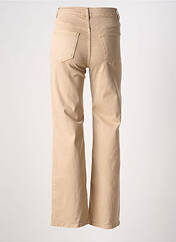 Jeans coupe droite marron MY TINA'S pour femme seconde vue