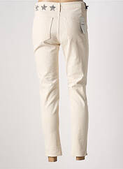 Jeans coupe slim beige FIVE pour femme seconde vue