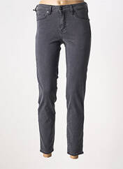 Jeans coupe slim gris FIVE pour femme seconde vue