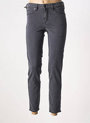 Jeans coupe slim gris FIVE pour femme