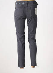 Jeans coupe slim gris FIVE pour femme seconde vue