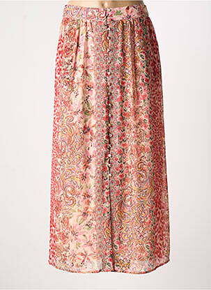 Jupe longue rouge LA PETITE ETOILE pour femme