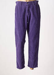 Pantalon droit violet DIXIE pour femme seconde vue