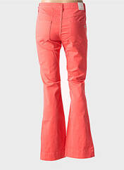 Pantalon flare rouge PLEASE pour femme seconde vue