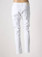 Pantalon slim blanc PLEASE pour femme seconde vue