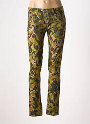 Pantalon slim vert PLEASE pour femme seconde vue