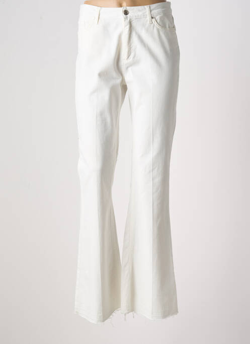 Jeans coupe droite blanc KOCCA pour femme